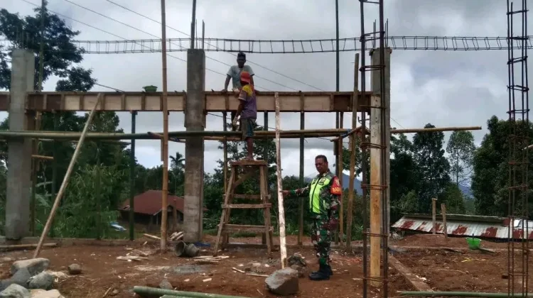Warga Kebesani Bangun Koperasi Desa Merah Putih