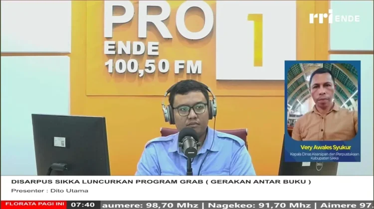 Inovasi Disarpus Sikka Hadirkan Gerakan Antar Buku