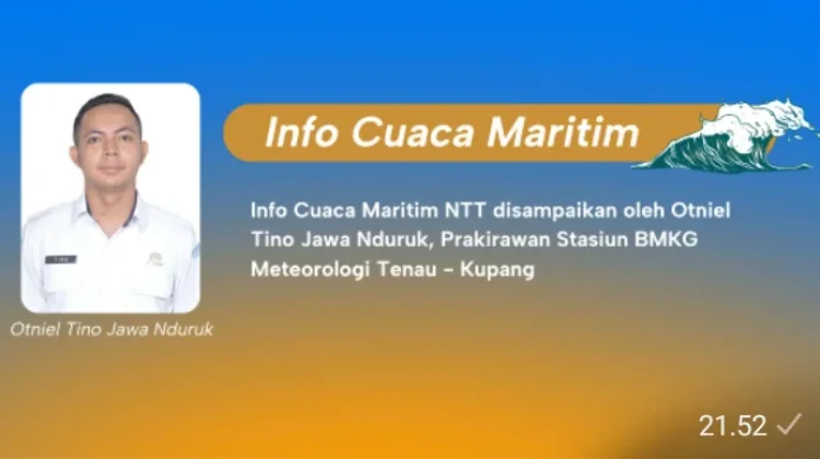 Waspada Gelombang Laut Tinggi di Perairan NTT