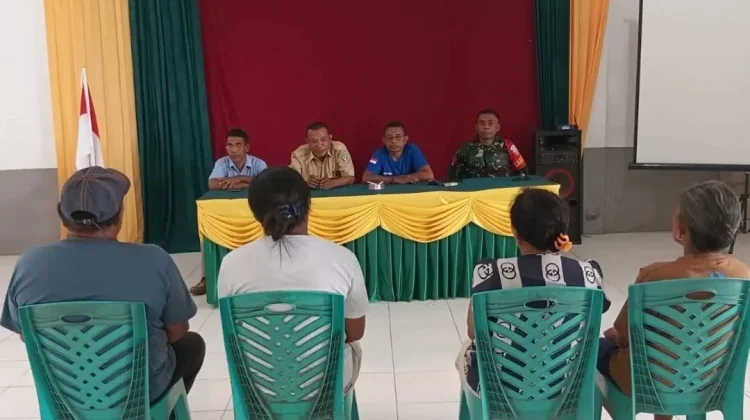 Empat Warga Lamika Terima BLT, Babinsa Lakukan Pendampingan