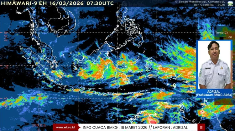 BMKG Ingatkan Potensi Hujan Lebat di Sikka