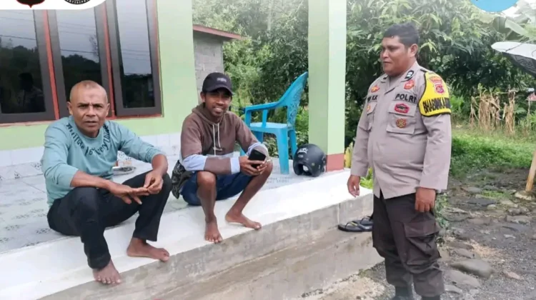 Patroli Dialogis Diperkuat, Polisi Jaga Kondusivitas Desa Nginamanu