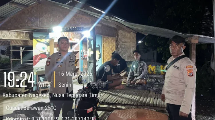 Polsek Nangaroro Gelar Patroli Presisi Berbasis Digital