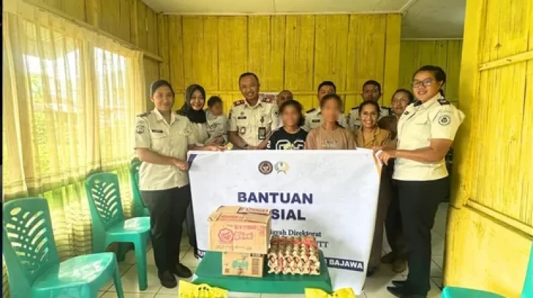 Rutan Bajawa Salurkan Bansos ke Rumah Aman jelang HBP 2026