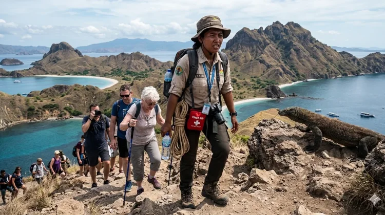 Pemandu Wisata di Labuan Bajo Hadapi Tantangan Alam