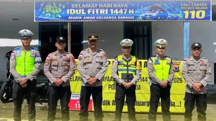 Polres Ngada Maksimalkan Pos Pam dan Pos Yan di Operasi Ketupat Turangga 2026
