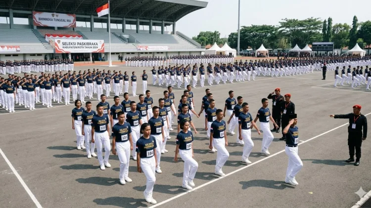 Dari 170 Peserta, Pelajar Ende Berebut Lolos Paskibraka