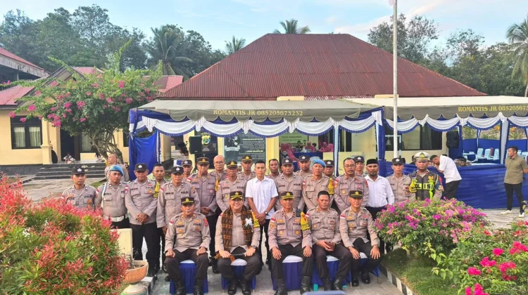 Kapolres Ende Kunker ke Polsek Nangapanda, Tekankan Pelayanan Humanis