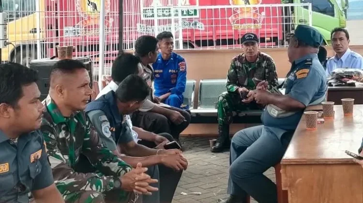 Arus Mudik Lebaran di Pelabuhan Larantuka Dipantau Ketat Aparat Gabungan