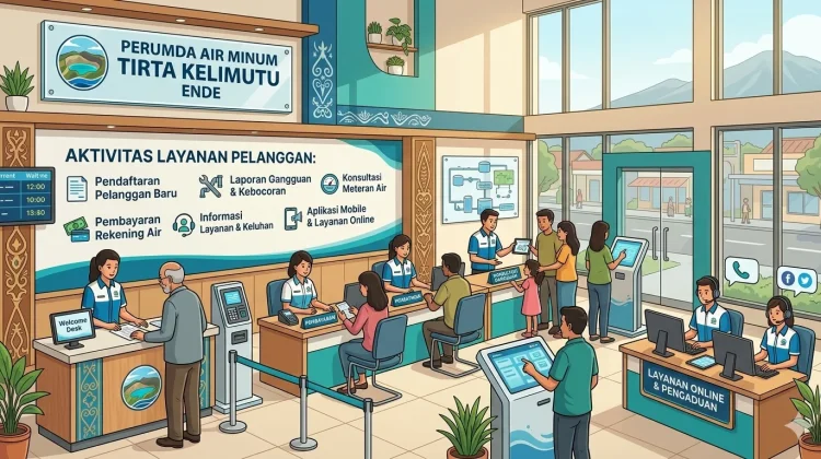 Perumda Tirta Kelimutu Perpanjang Relaksasi Tunggakan Pelanggan Air