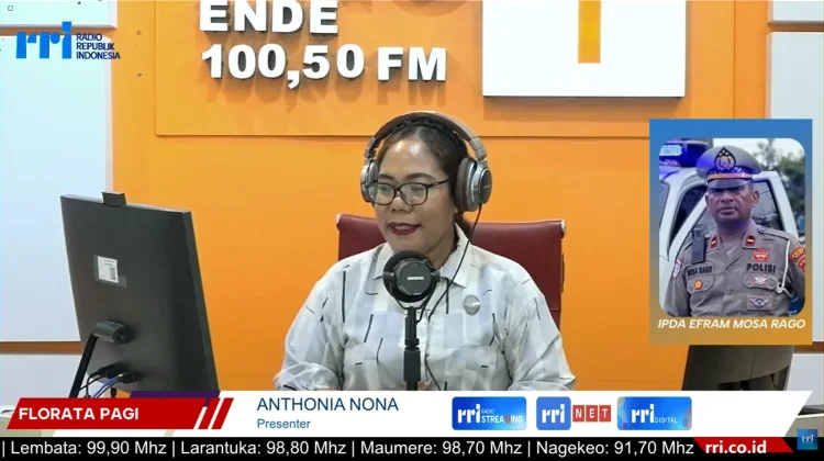 Arus Lalu Lintas Kota Ende Lengang Pagi Ini