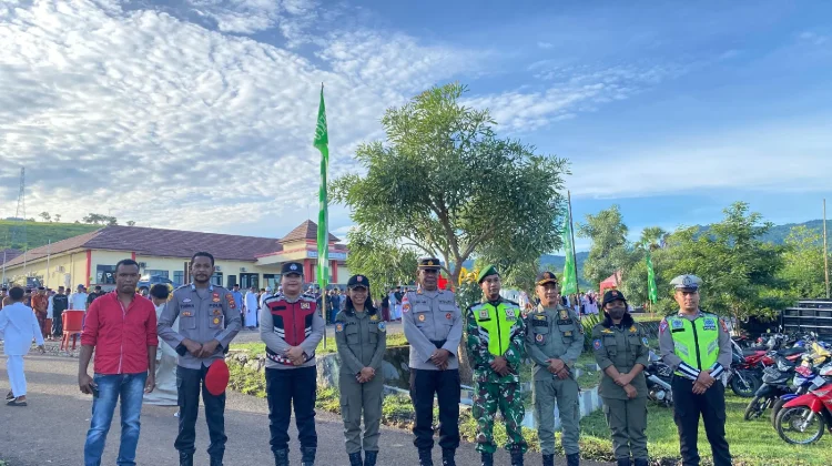Polres Nagekeo Libatkan Lintas Instansi Amankan Salat Idul Fitri