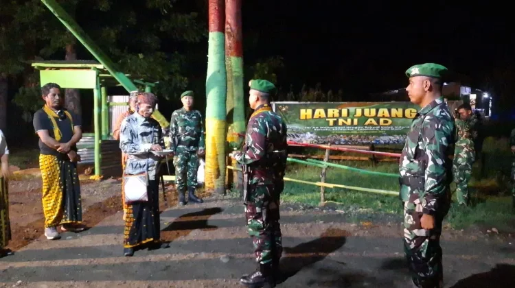 Penjemputan dan Penyambutan Personel Baru Brigif TP 42/Ksatria Elang Floris