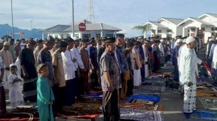 Pengamanan Ketat, Sholat Idul Fitri Sikka Berlangsung Khidmat