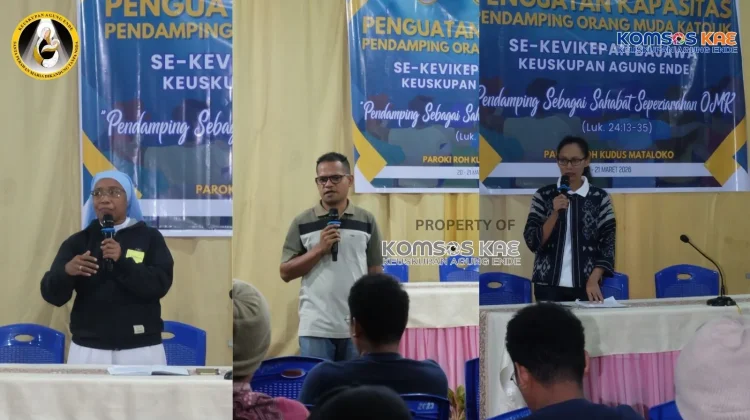 Kegiatan Pendamping OMK Kevikepan Bajawa, Perkuat Iman dan Pelayanan Kaum Muda