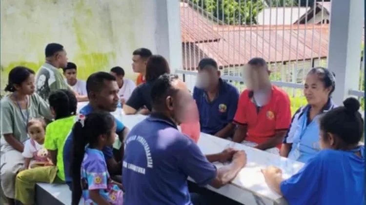 Rutan Larantuka Gelar Layanan Kunjungan Khusus di Hari Raya Lebaran bagi WBP