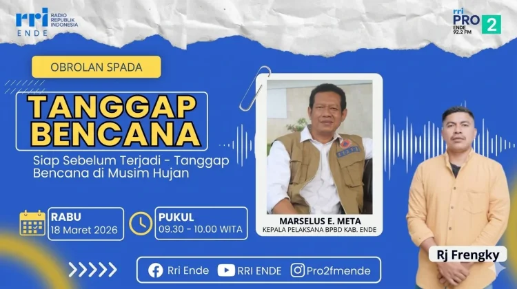 BPBD Ende Siaga Hadapi Ancaman Bencana