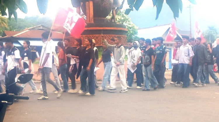 Polisi Amankan Napak Tilas Jejak Bung Karno oleh GMNI di Ende