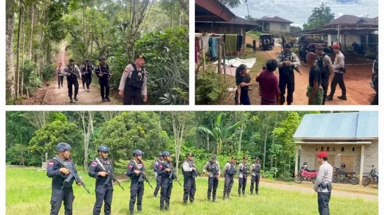 Sentuhan Humanis, Polisi Ajak Warga Jaga Persaudaraan usai Konflik tanah di Ruteng