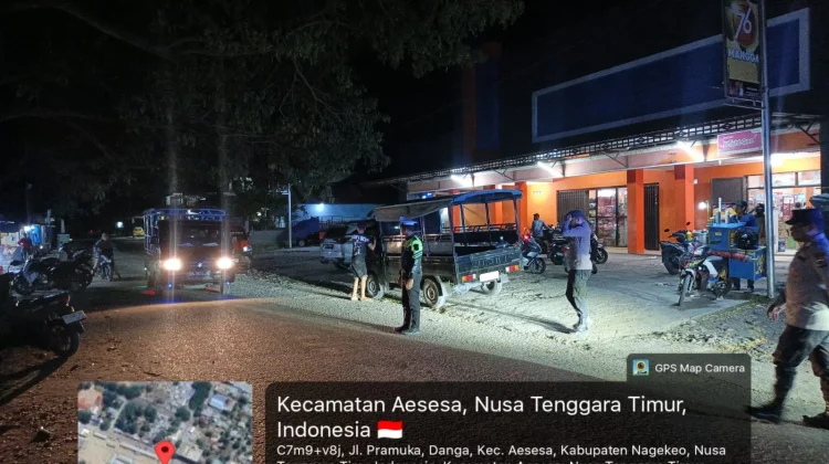 Satlantas Polres Nagekeo Gelar Patroli Bersama di Aesesa