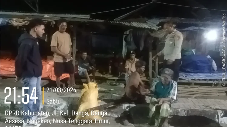 Polsek Aesesa Gelar Patroli Presisi Berbasis Digital