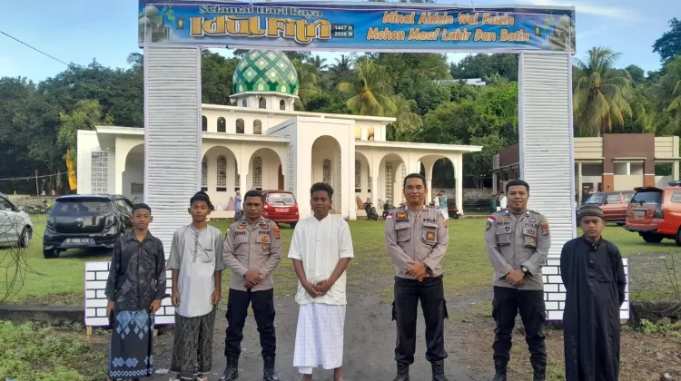 Sholat Idulfitri di Nangaroro Berjalan Aman dan Kondusif