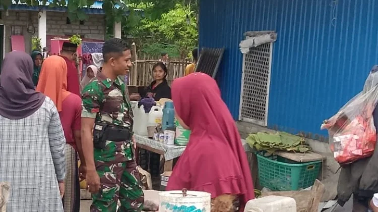 Dari Lumpur, Harapan Tumbuh Lewat Gotong Royong Babinsa dan Warga Pota