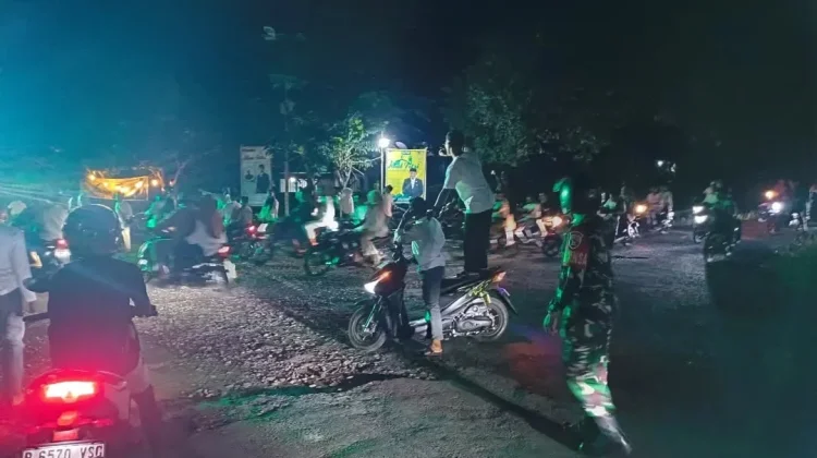 Takbiran Omesuri Aman dan Terkendali, Aparat Lakukan Patroli Intensif