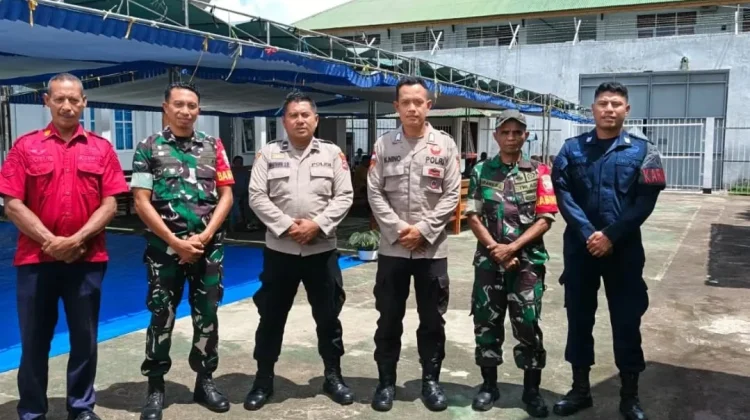Silaturahmi Lebaran di Lapas Lembata Berlangsung Nyaman, Petugas Siaga Dampingi