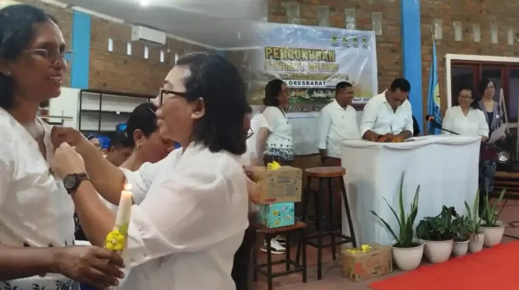 CAST Flores Barat Dikukuhkan, Bangkitkan Almamater Hokeng