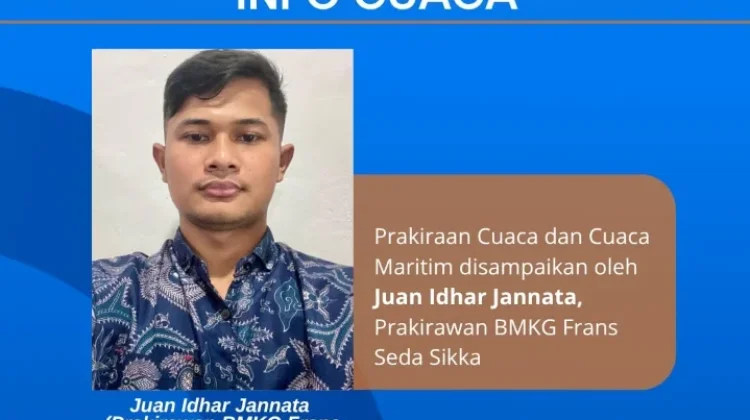 BMKG Prakirakan Cuaca Berawan hingga Hujan Ringan Besok