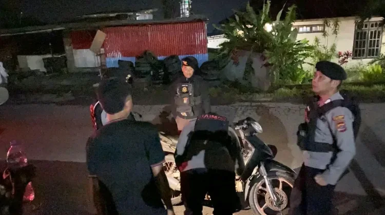 Sat Samapta Polres Ngada Intensifkan Patroli Malam di Kota Bajawa