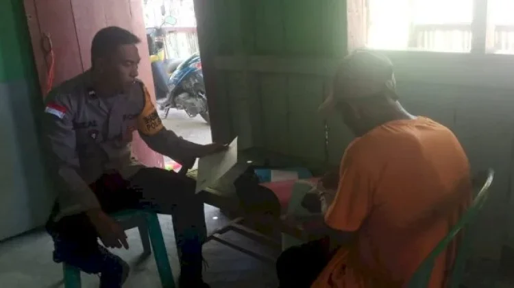 Sentuhan Empati Bhabinkamtibmas, Hidupkan Kembali Harapan Keluarga Sederhana
