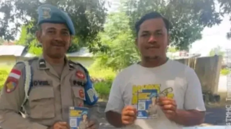 Polsek Aimere Sosialisasikan QR Code Pengaduan