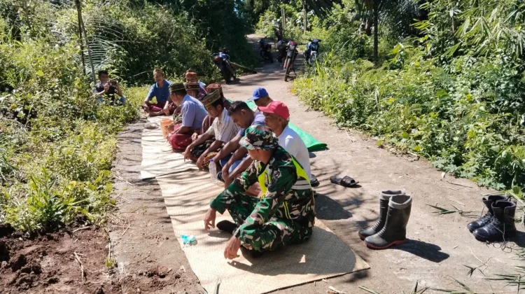 Ritual Adat Awali Pembangunan Proyek KDKMP di Manggarai Timur
