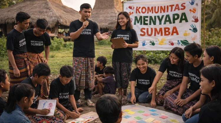 Komunitas Menyapa Sumba Dorong Perubahan Sosial Anak Muda