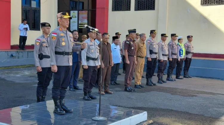 Pimpin Apel Semana Santa Turangga, Kapolres Pastikan Pengamanan Paskah Berjalan O