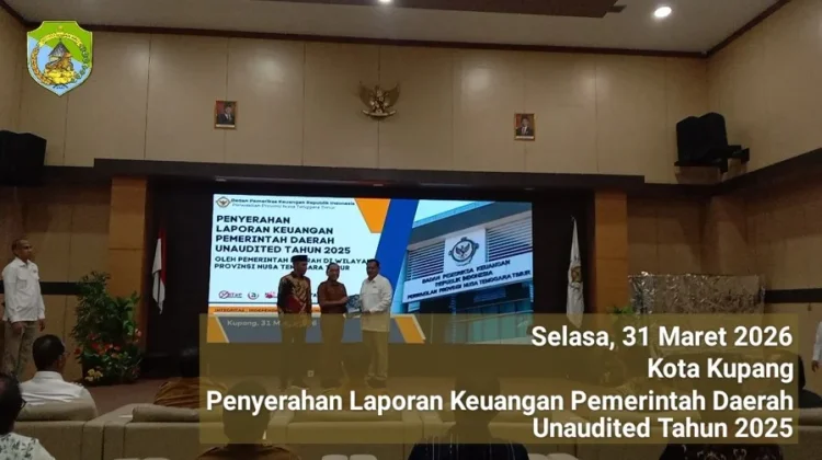 Pemkab Manggarai Barat Serahkan LKPD 2025 Unaudited ke BPK NTT