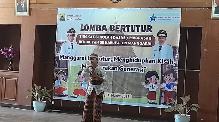 Hidupkan Kisah Lokal, Disarpus Manggarai Gelar Lomba Bertutur SD