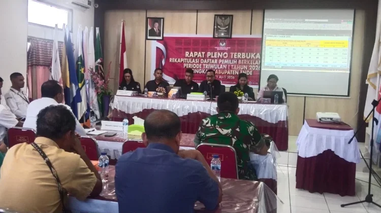 KPUD Ende Tetapkan 217. 685 Pemilih Berkelanjutan