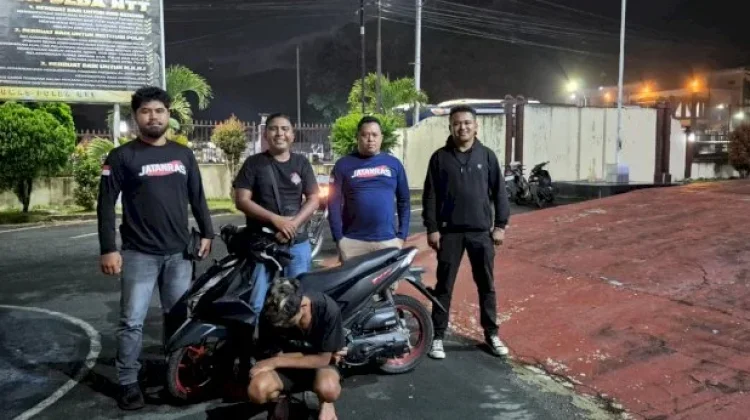 Polisi Manggarai Tangkap Pelaku Curanmor, Motor Korban Berhasil Diamankan