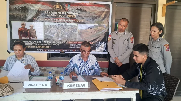 PABANRIM Polres Nagekeo Gelar Rikmin Awal Rekrutmen Polri TA 2026