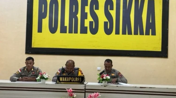 Polres Sikka Saring 120 Casis Polri Transparan