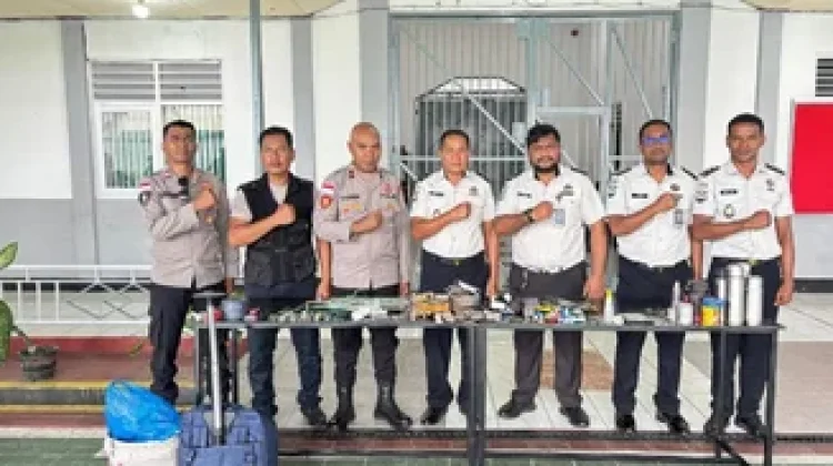 Razia dan Tes Urine Warnai Peringatan HBP ke-62 di Lapas Ende