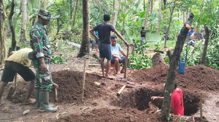 Pembangunan Jembatan Gantung Perintis Garuda di Talibura Resmi Dimulai