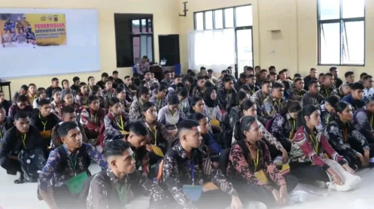 Kapolres Ngada Pimpin Pemeriksaan Administrasi Awal 133 Casis