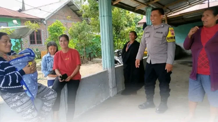 Bhabinkamtibmas Desa Rakateda I Gelar Patroli Dialogis di Desa Dizigedha