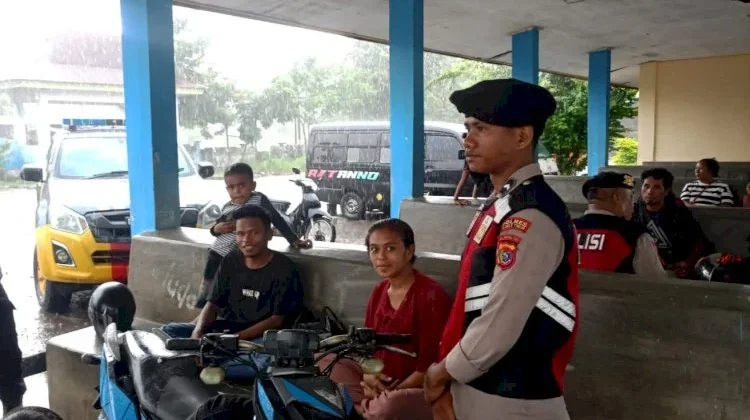 Polres Flores Timur Gelar Patroli Presisi di Kota Larantuka
