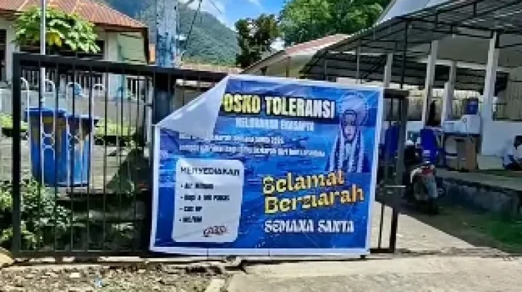 Posko Toleransi EkaSapta, Inisiatif Warga Muslim Dukung Semana Santa di Larantuka