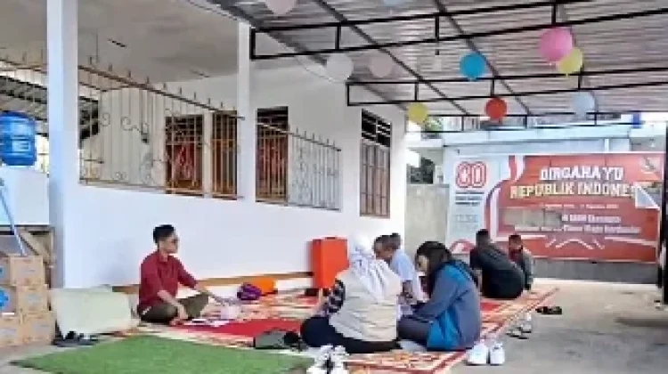 Warga Muslim Eka Sapta Sumbang Logistik dan Jaga Keamanan Selama Semana Santa